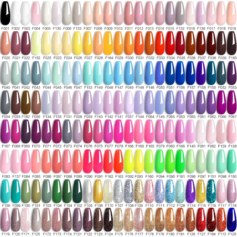 LIToxic-Verhéritage à Ongles en Gel UV LED Semi-continu, 129 Couleurs, 7ml